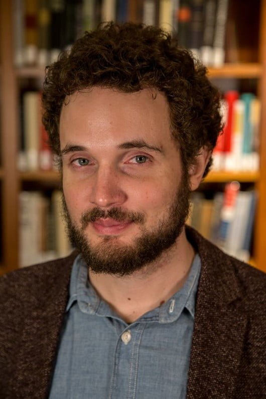 Leandro, na foto oficial do Tow-Knight Center in Entrepreneurial Journalism, onde estuda novos modelos de negócio em jornalismo